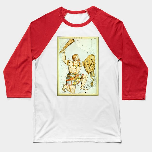 Orion the Hunter Constellation from Urania's Mirror Baseball T-Shirt by MasterpieceCafe